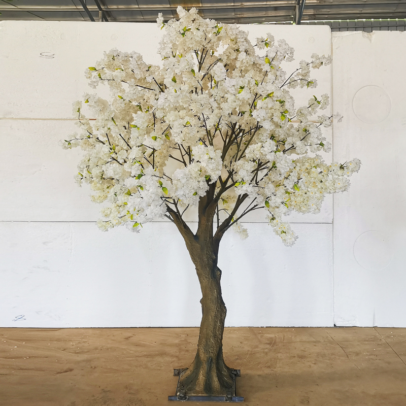 Custom Silk Cherry Tree Flower Arrangement