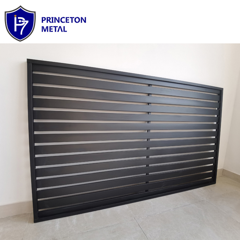 Modern Style Aluminium Vertical Slat Picket Fence Panels