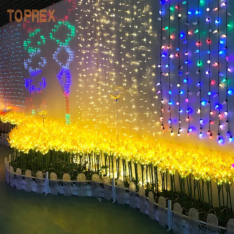 LED Lotus Light Detail