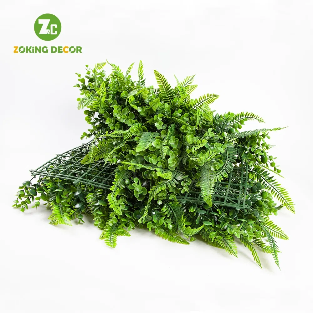 Vertical Garden Home Outdoor Decor Faux Plastic Grass Plant UV Protected