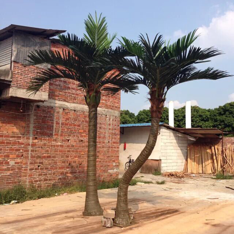 King Coconut Big Tree Artificial Palm Tree Faux Plant Tree Outdoor