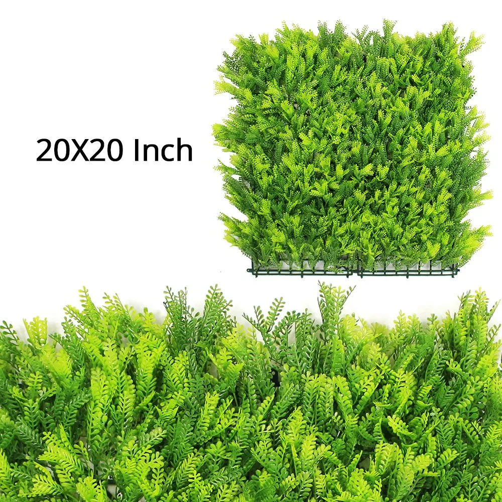 Sunwing Make Artificial Outdoor Hedges Fence Greenery Green Wall Mat
