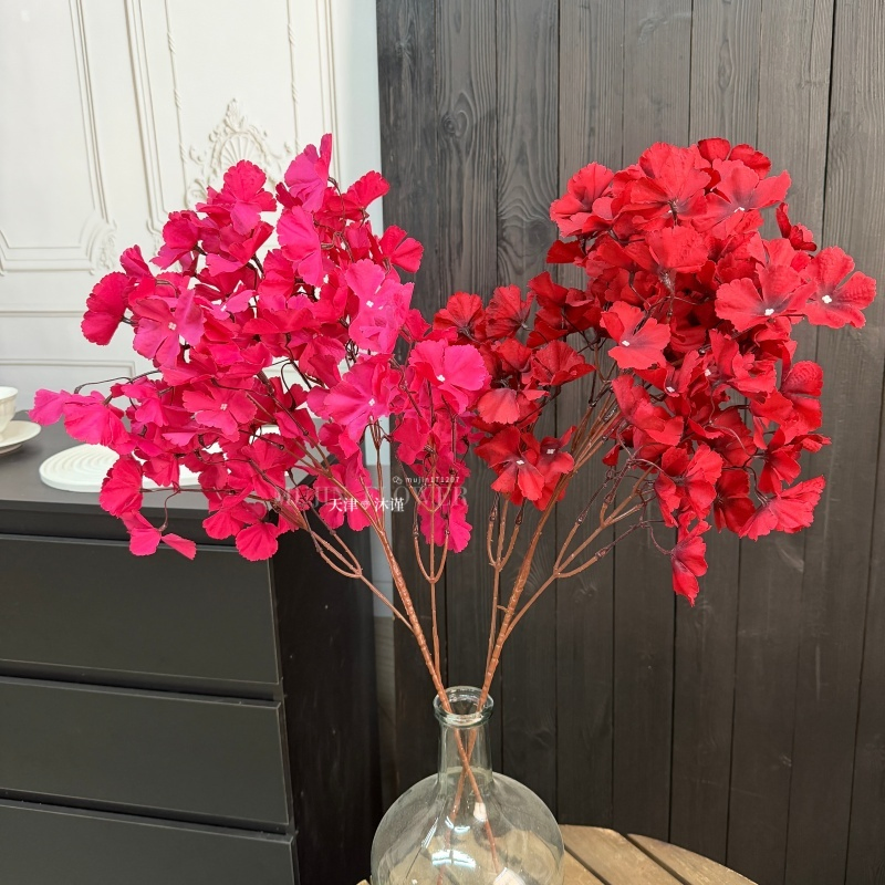 Best-Selling Artificial Flower Tufts and Plush Flower Branches, with a Realistic Silk-Like Texture, Suitable for Flower Arrangement Decorationbest-Selling Artif