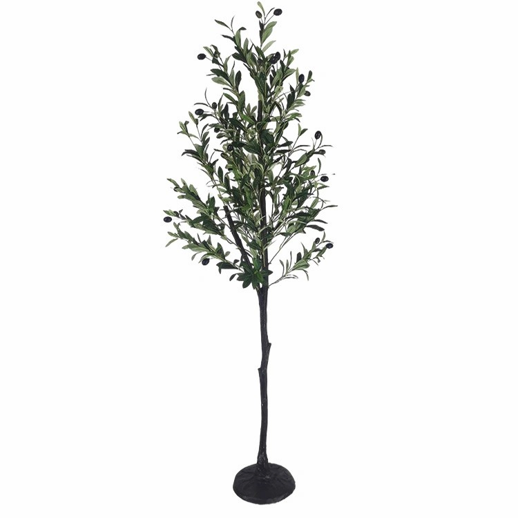 China Factory Direct Contact Us for Free Sample Artificial Olive Tree Bonsai