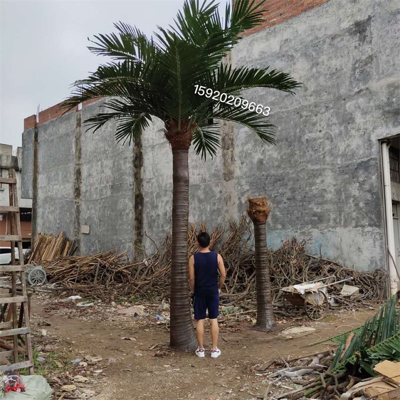 China Manufacturer Hot Sell New Design Faux Home Decoration Artificial Palm Tree