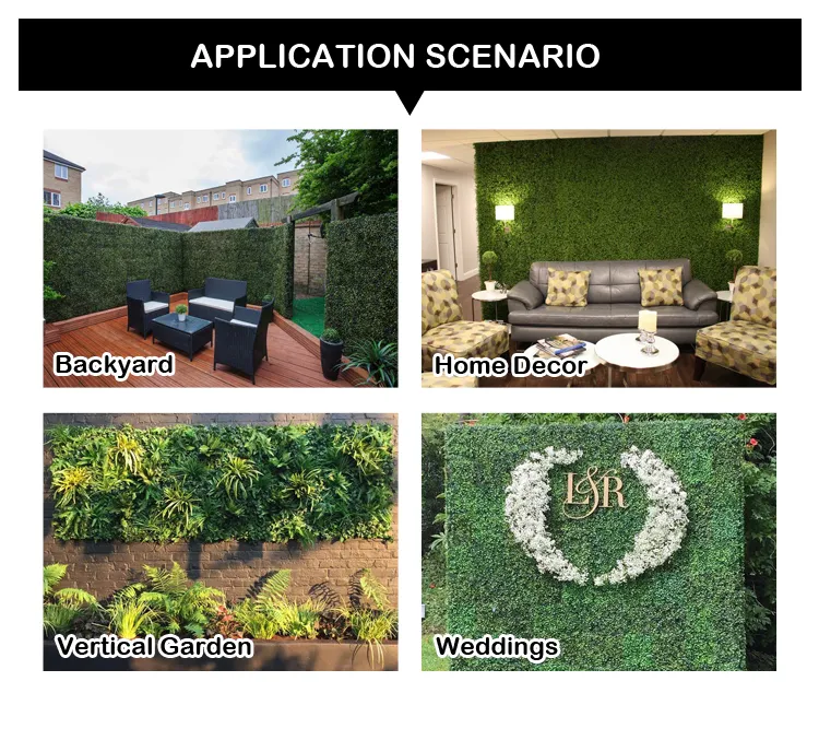 Artificial Boxwood Grass Mat