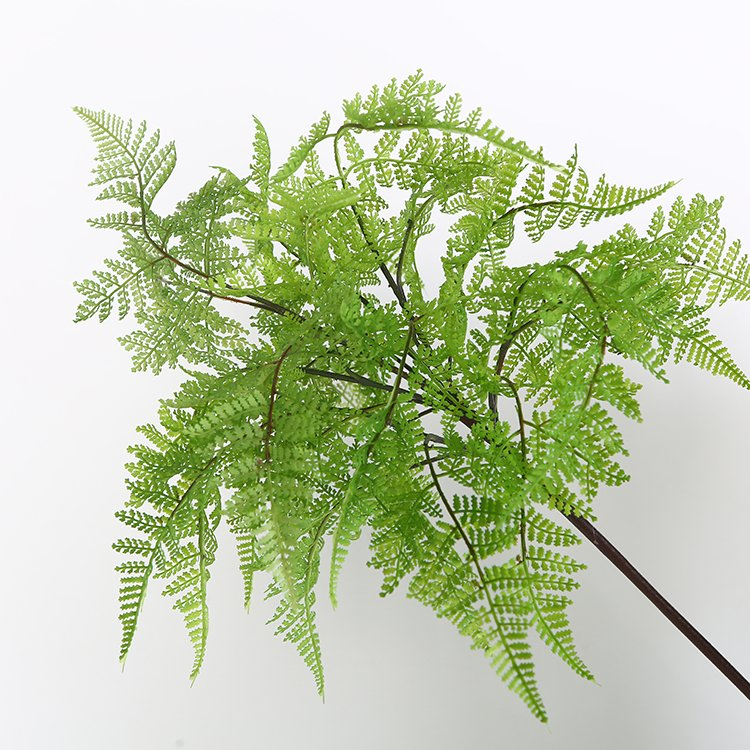 Indoor Decoration Ornamental Fake Fern Tree Nordic Bonsai Plants Artificial Fern Tree