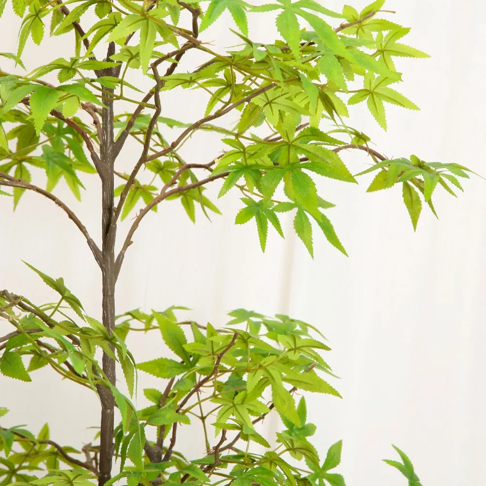 Artificial Alocasia Tree Potted Plants Plastic Bonsai Artificial Tree