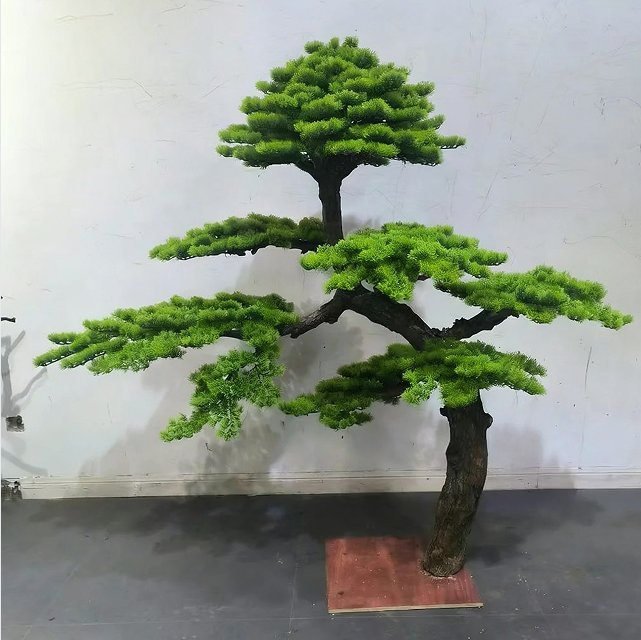 Artificial Podocarpus Bonsai Tree