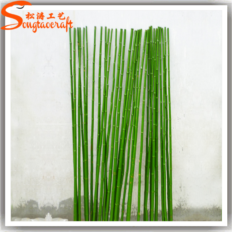 Artificial Bamboo Fake Lucky Bamboo Trunk Without Leaves for Decoration