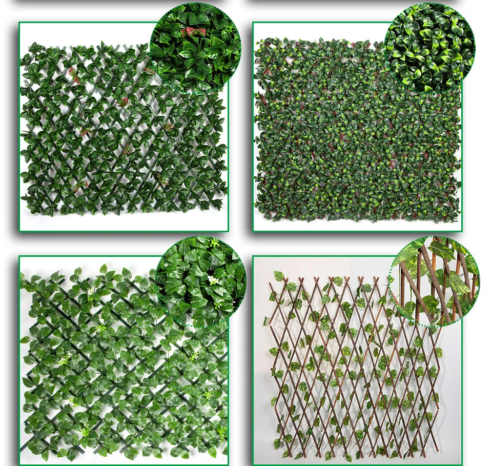 Artificial Grass Fence Panel 8