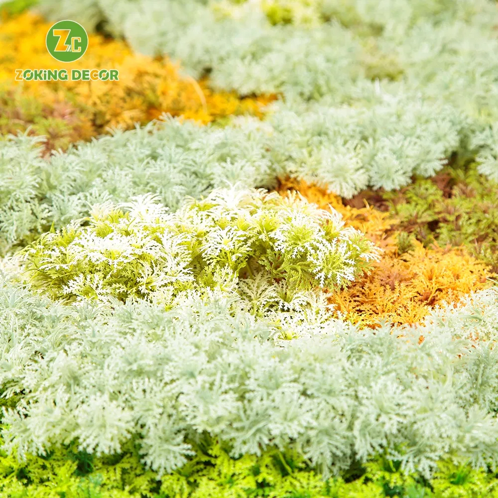 Zc Vertical Garden Decor Artificial Flower Plant Boxwood Panels Garden Decorative Faux Greenery Mats for Home Decoration