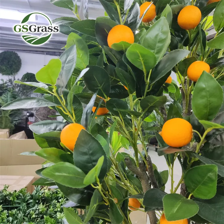 Artificial Mandarin Orange Bonsai 4