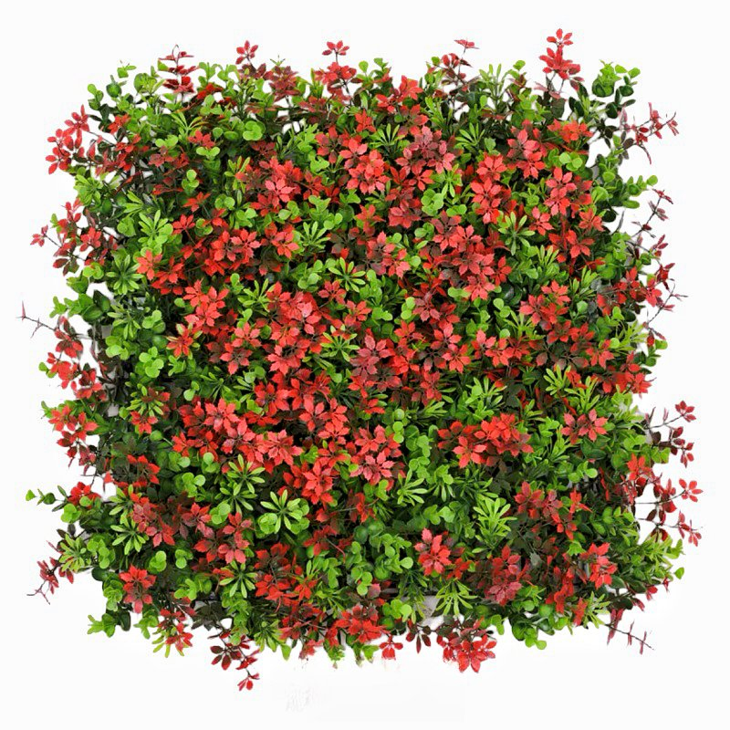 50*50cm Indoor Wall Backdrop Vertical Garden Artificial Hedge Green Wall Panels for Home