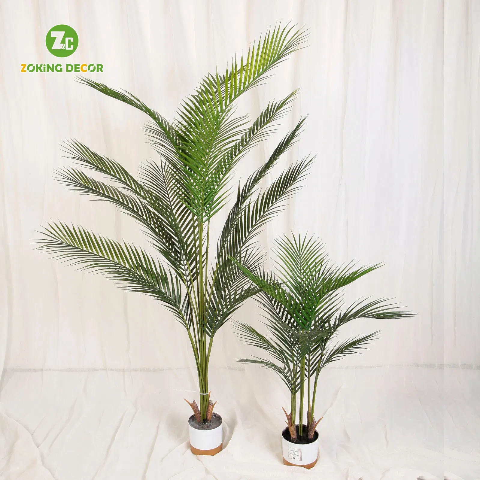Zc Wholesale Multiple Style Artificial Palm Tree Fashionable Artificial Tree Plants Bonsai