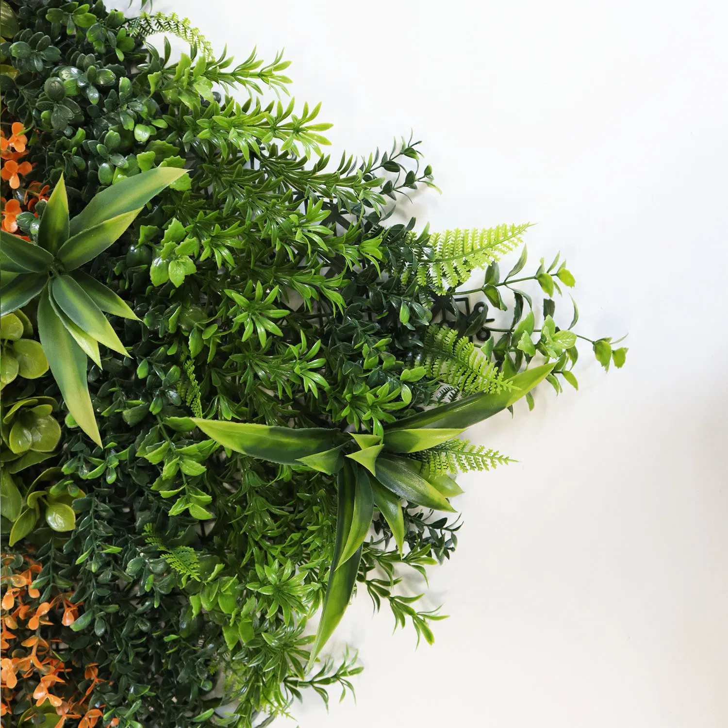 China Manufacturer PE Material Fire Retardant Faux Foliage Boxwood Fence Faux IVY Panels Artificial Plant Wall