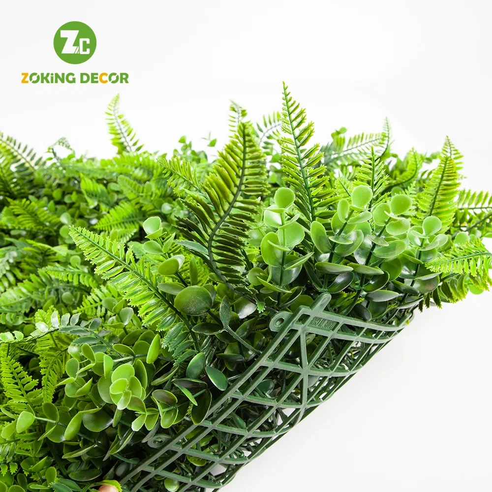 Vertical Garden Home Outdoor Decor Faux Plastic Grass Plant UV Protected