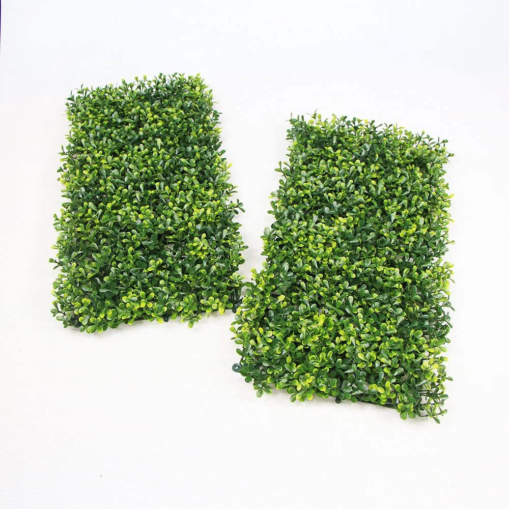 Cheap Customized Artificial Boxwood Hedge Wall Panels Roll Mat for Outdoor