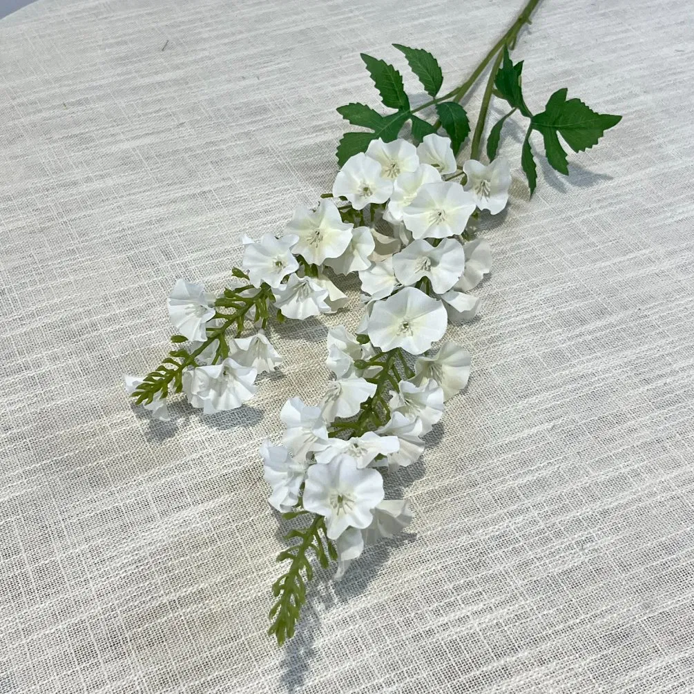 Single Long Rod 2 Forks Qianxun Wind Chime Artificial Flower Bouquet Silk Flower Arrangement 1