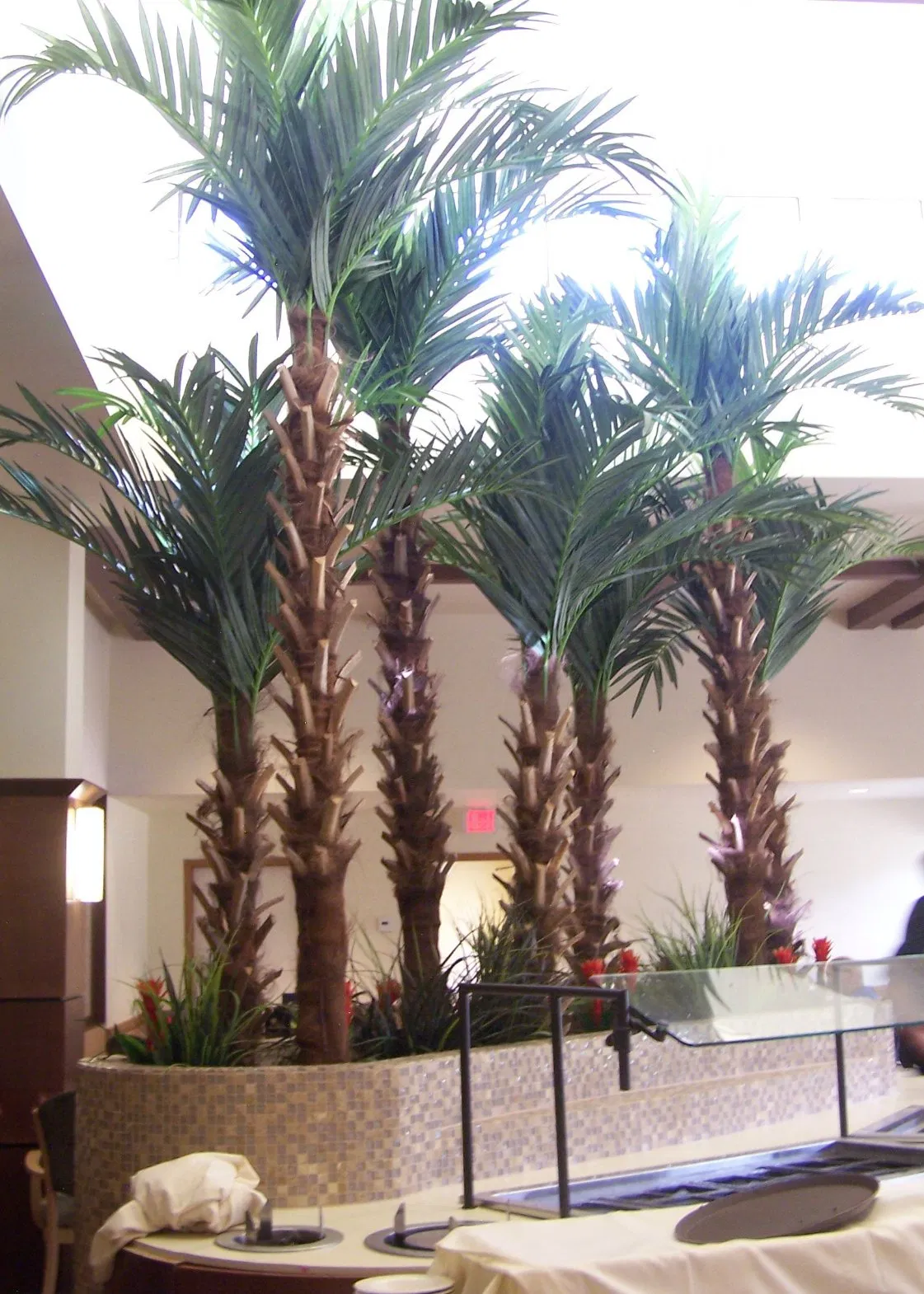 Nearly Natural Artificial / Fake / Faux Palm Trees for Outdoors UV Resistant