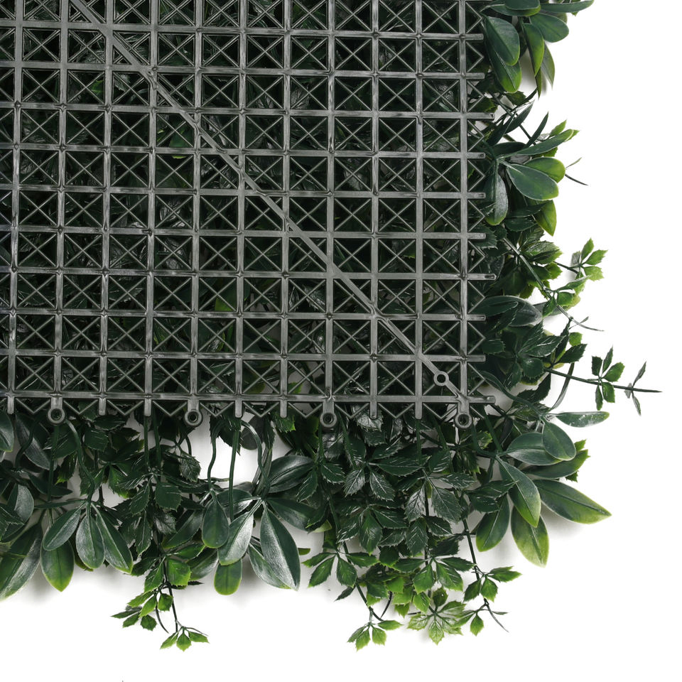 Wholesale Outdoor UV Resistant Faux Boxwood Hedge Rolls Garden Vertical Wall Artificial Boxwood Green Panels