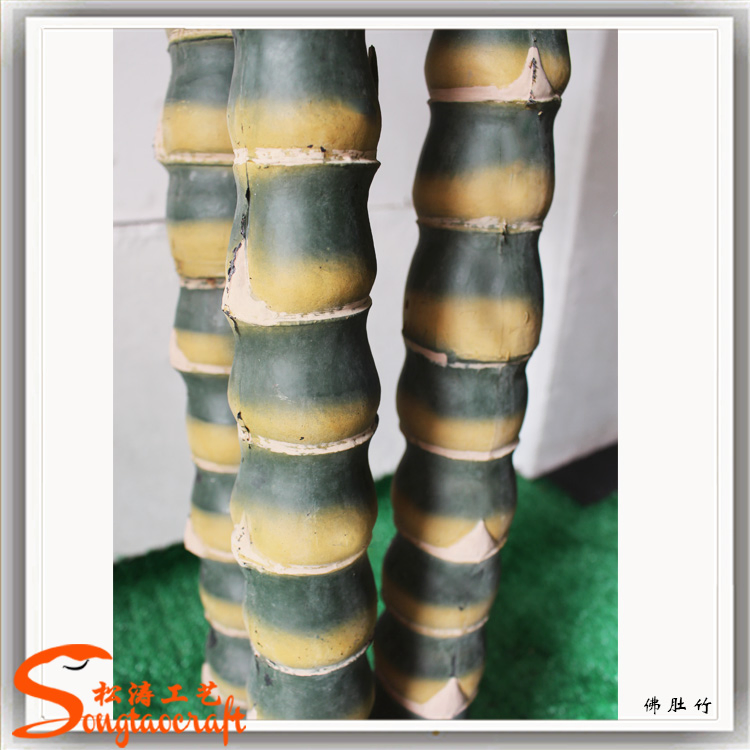 Artificial Bamboo Fake Lucky Bamboo Trunk Without Leaves for Decoration