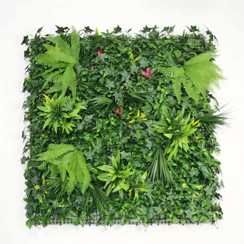 1m*1m Artificial Plant Wall Panel - Perfect for Vertical Garden Decor
