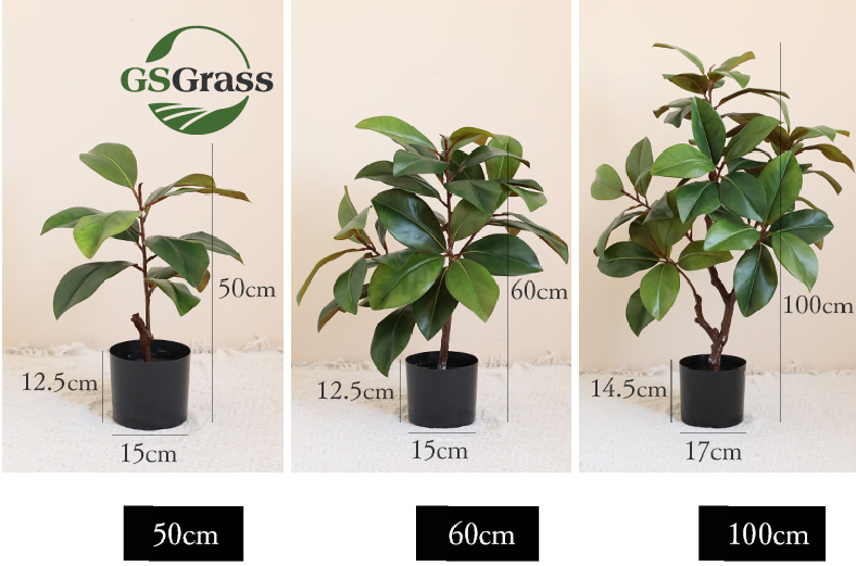 Artificial Home Decoration Fake Fiddle Leaf Palm Monstera Agave Tree Bonsai Artificial Potted Plant Banyan Tree