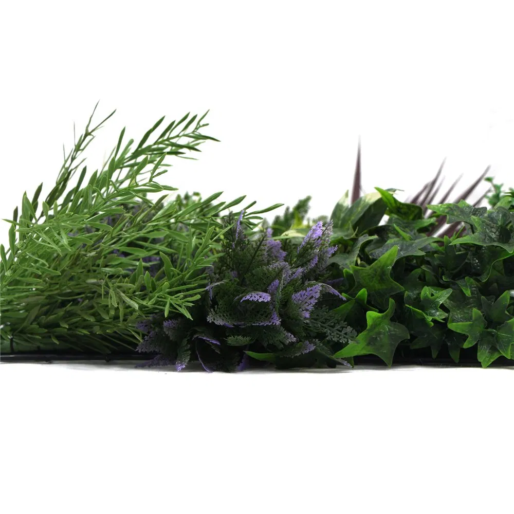 Decorative Natural Touch Artificial Leaf Plant Foliage Wall for Vertical Garden