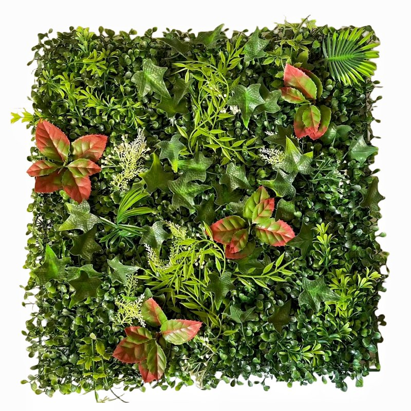 50*50cm Vertical Garden Wall Backdrop Artificial Green Wall Panel for Landscaping Decoration