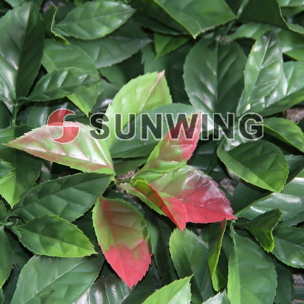 Orange Leaves Artificial Fence Hedge Artificial Fence IVY Hedge Mat