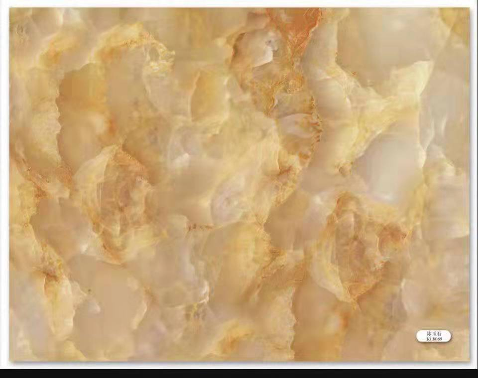 Artificial Marble Decoration Material PVC Marble Sheet Carbon Crystal Bamboo Imitation UV WPC Spc Board Decorative Wall Panel for Exterior Wall Cladding