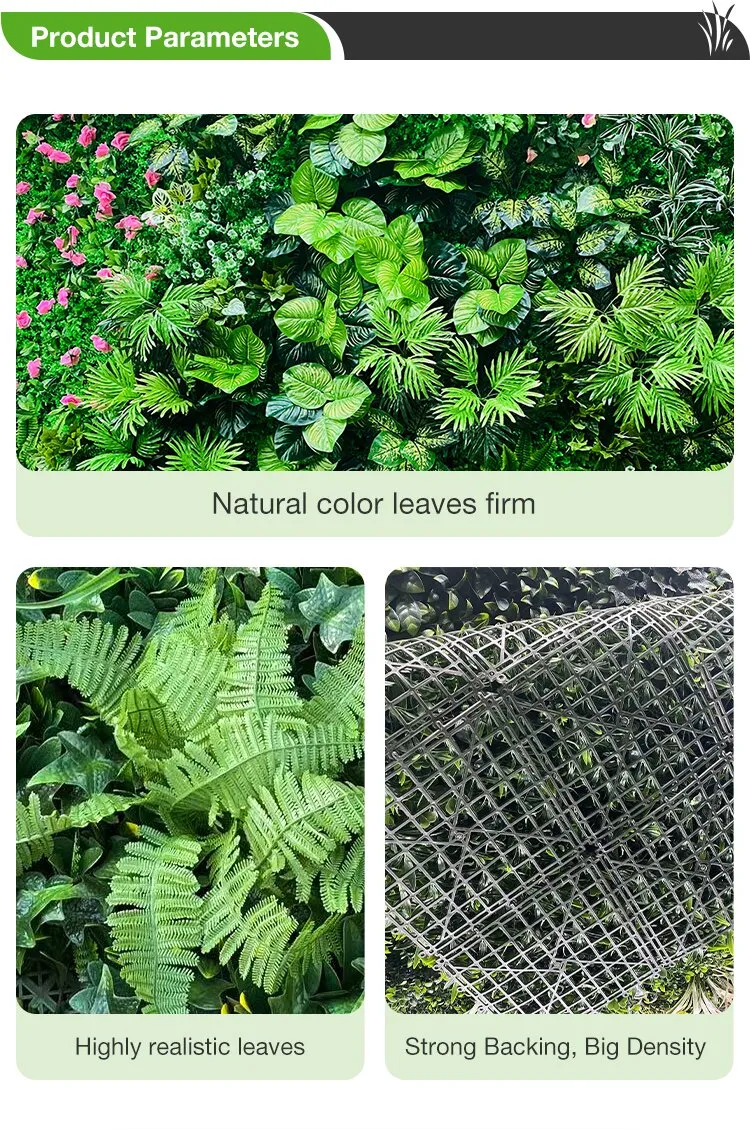 Outdoor Artificial Grass Wall Real Moss Wall