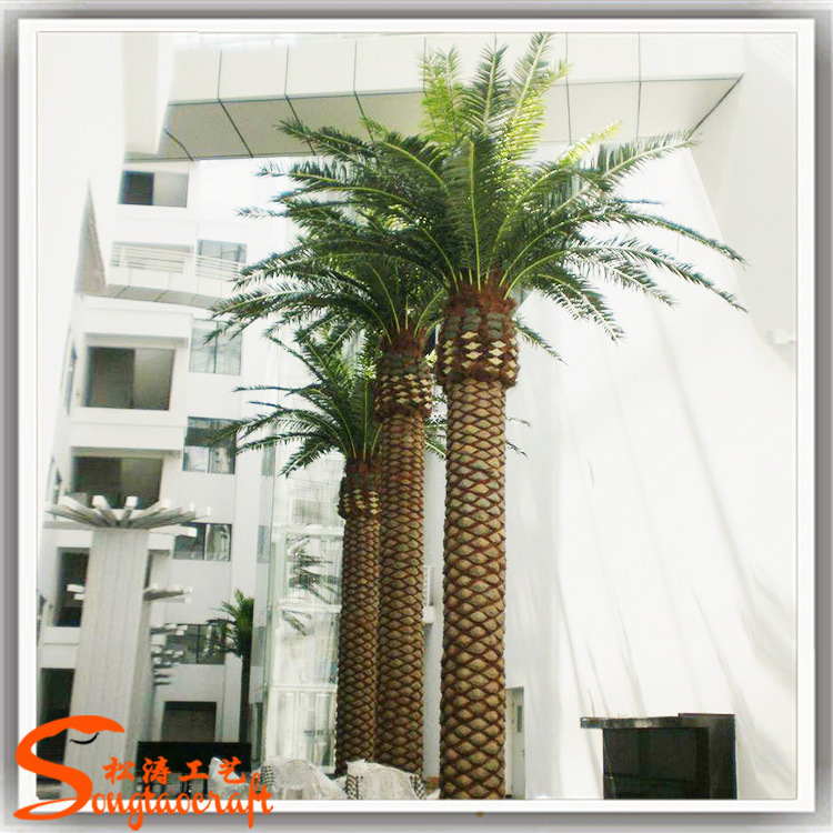 Realistic Large-Scale Simulation Palm Tree