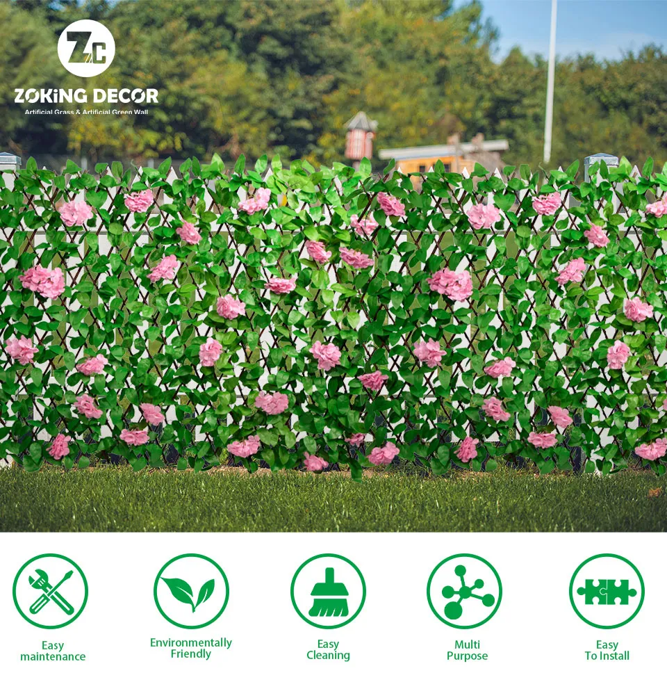 Artificial Grass Fence Panel 1