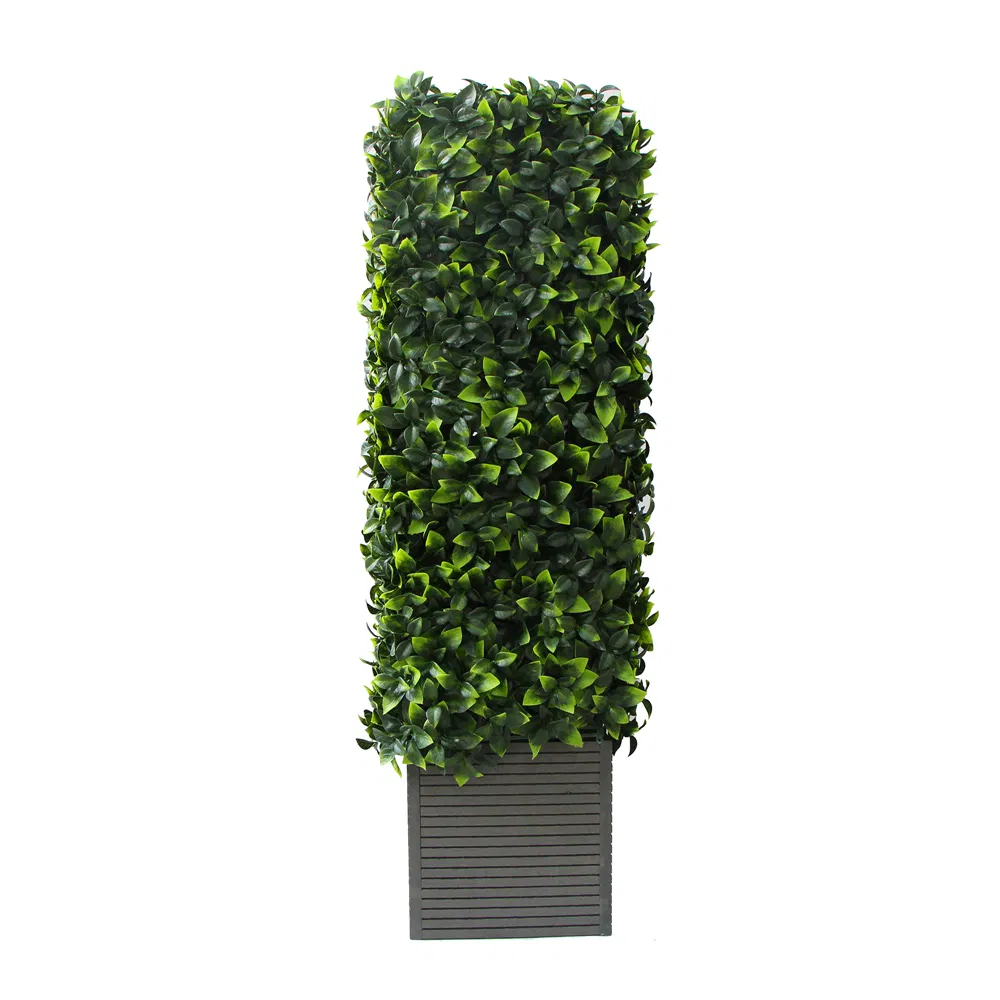 UV Proof Fresh New PE Material Customized Size Hedge Mat for Balcony Privacy Screens