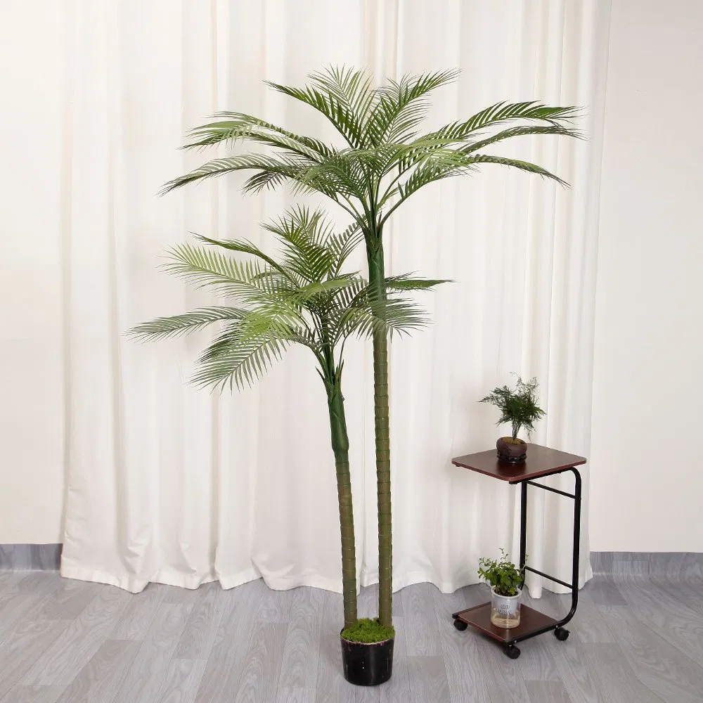 Artificial Plants Palm Trees Simulation Outdoor Decor Coconut Tree Large Outdoor Artificial Tree