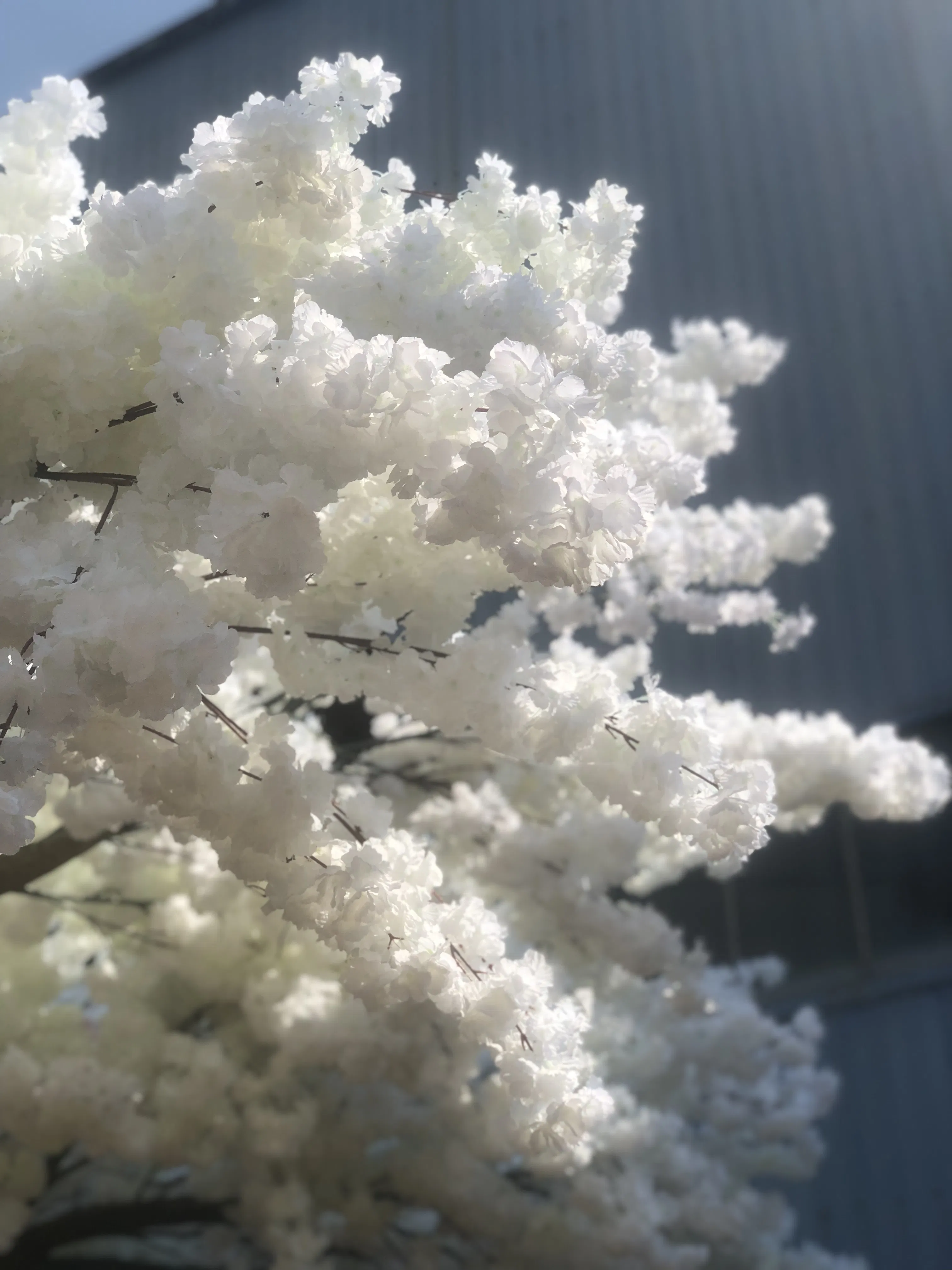 Custom Silk Cherry Tree Flower Arrangement