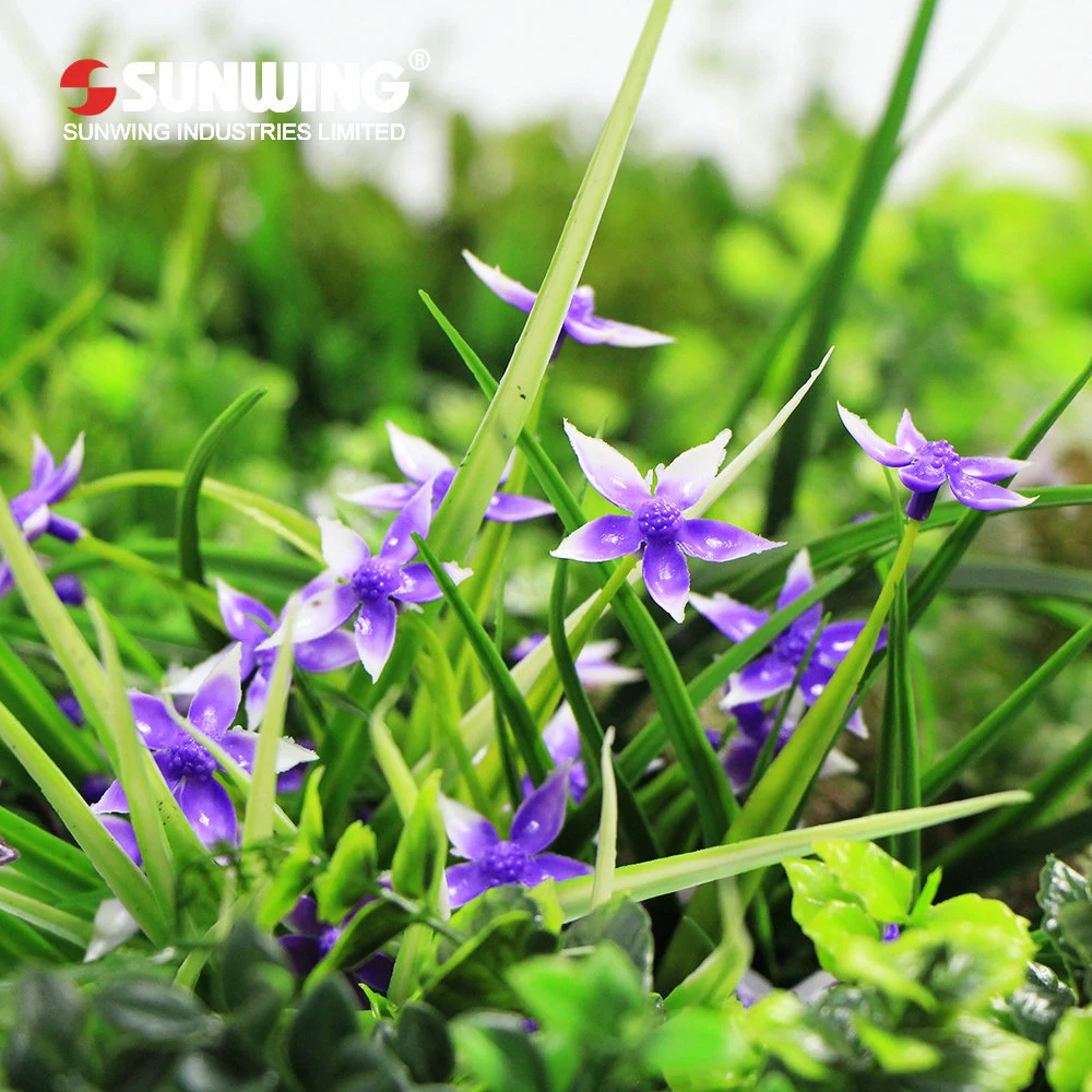 Customized Outdoor Artificial Fern Grass Mat for Vertical Garden Wall