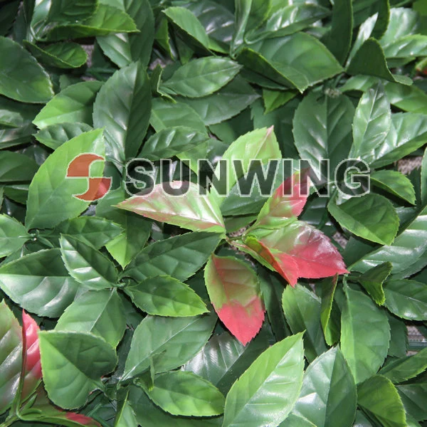 Orange Leaves Artificial Fence Hedge Artificial Fence IVY Hedge Mat
