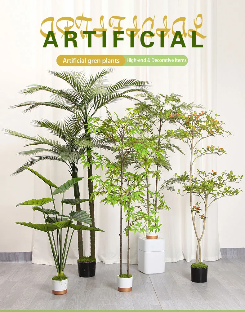 Artificial Alocasia Tree 1