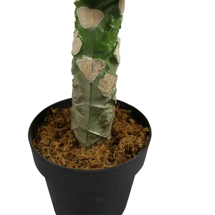 High Quality Artificial Indoor Plastic Artificial Bonsai Plants Papaya Tree