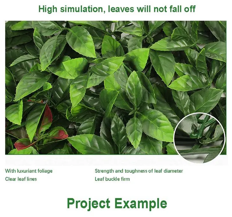 Artificial Grass Wall Detail