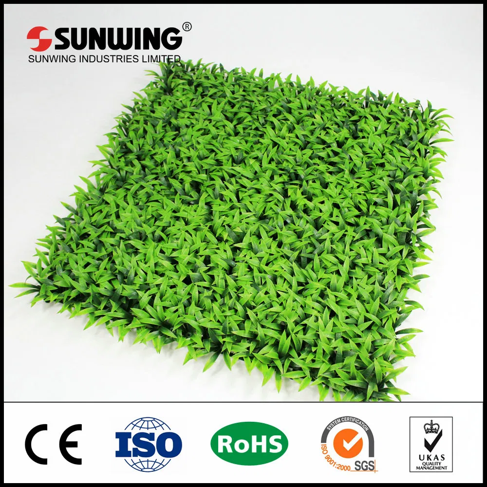 2017 New Anti-UV Artificial Boxwood Grass Mat for Outdoor Decoration