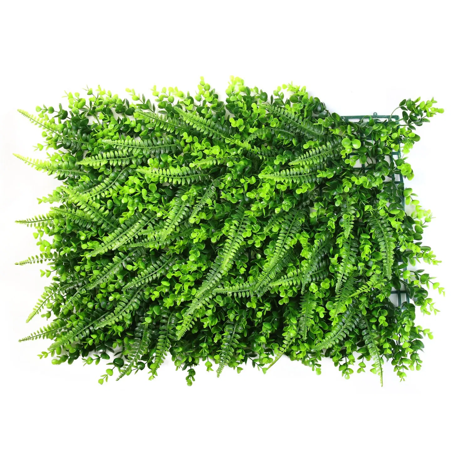 Best Price Green Decorative Artificial Grass Wall Vertical Moss Garden Ornament Plastic Leaves Landscaping Fence Decorative