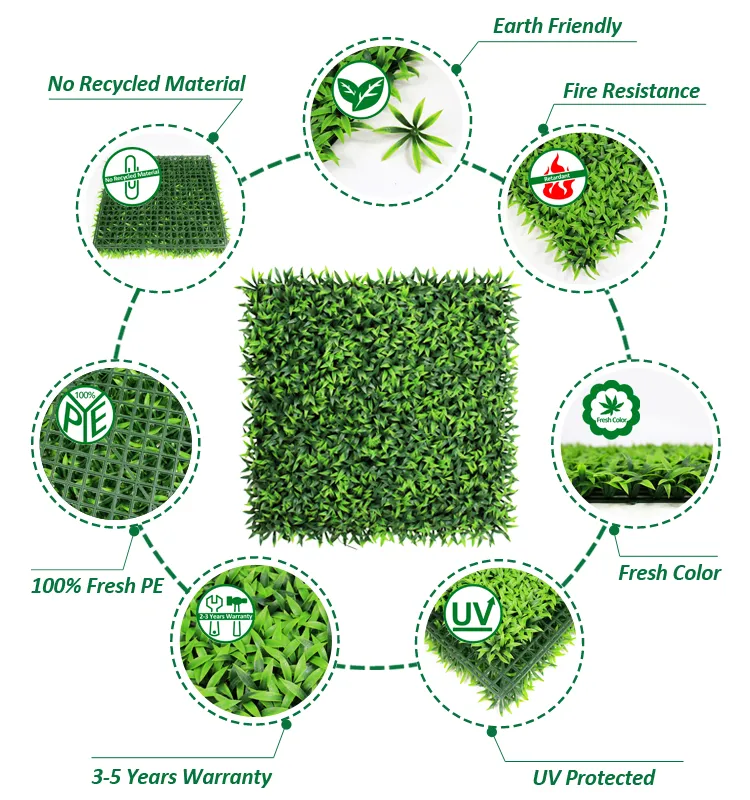 Artificial Boxwood Grass Mat