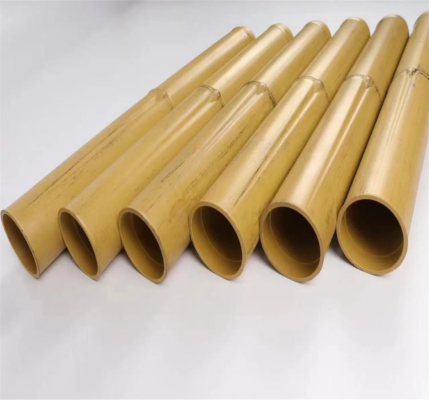 Decorative Durable Nylon Synthetic Artificial Bamboo Pole for Tropical Weather Material