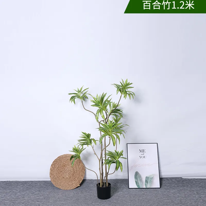 Artificial Lily Bamboo Style