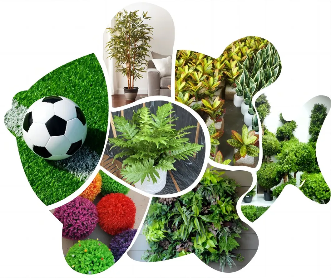 Artificial Bamboo Detail