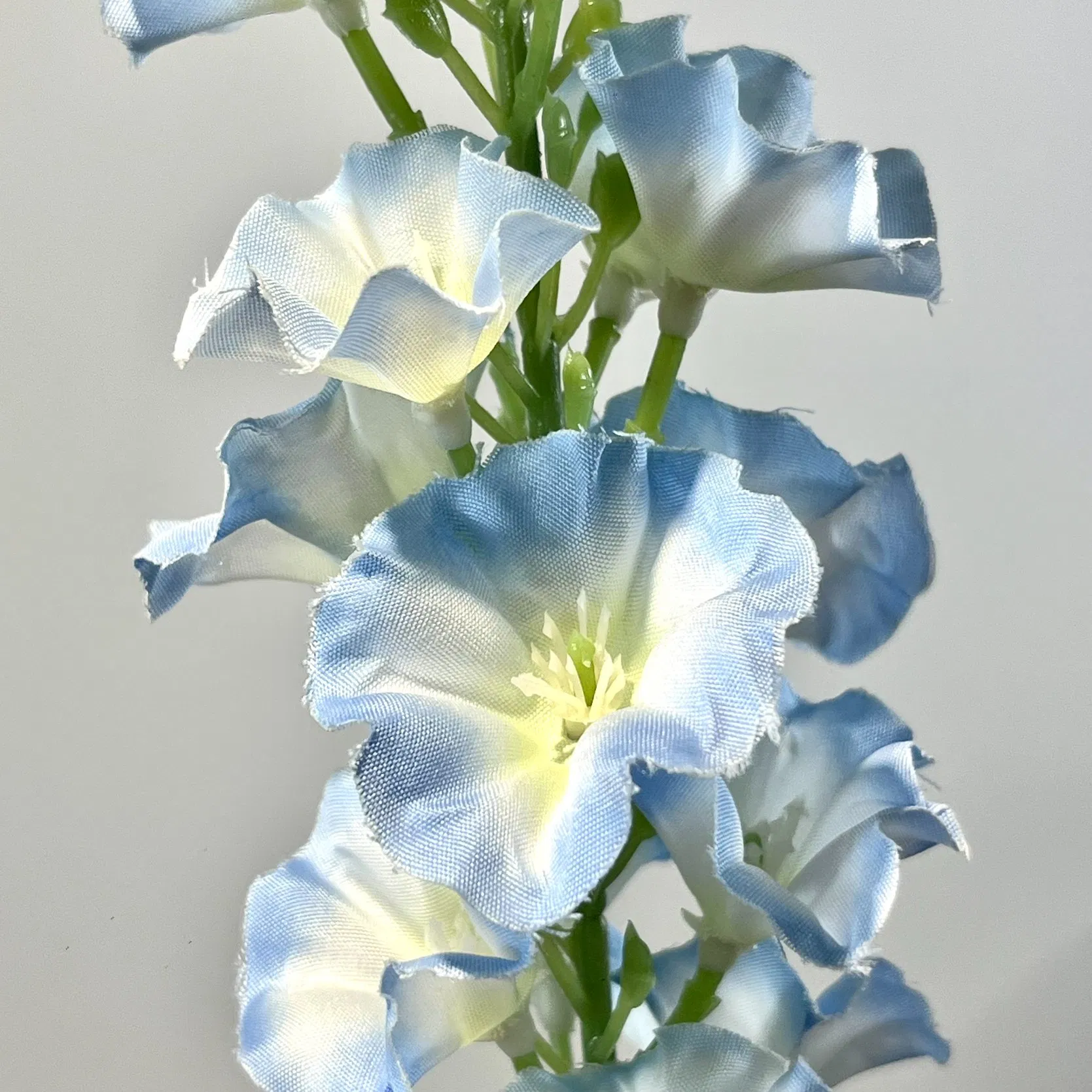 Single Long Rod 2 Forks Qianxun Wind Chime Artificial Flower Bouquet Silk Flower Arrangement 1